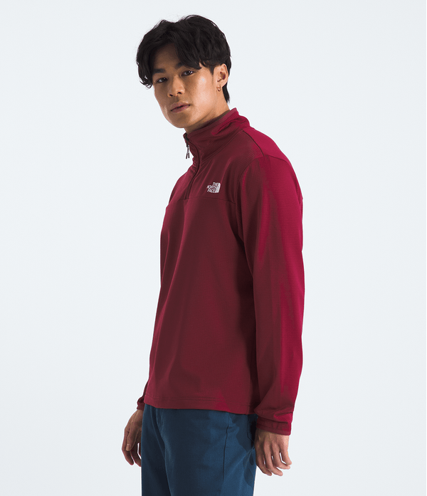 Fleece Cedar Trail Grid The North Face Czerwony